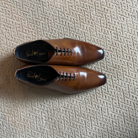 Cognac size 8 1/2 (9 1/2) whole-cut lace ups - Picture 6 of 12